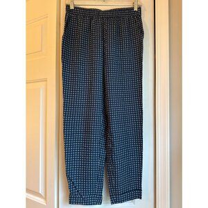 Madewell Navy Elastic Waist Pants, XS